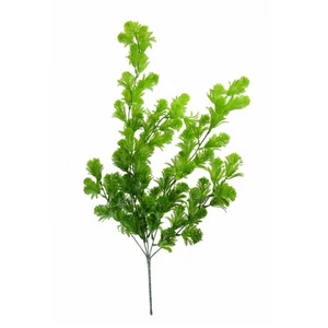 Selyemvirág - művirág csokor 73cm, zöld