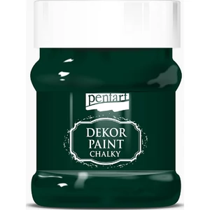 Dekor krétafesték 100ml fenyőzöld