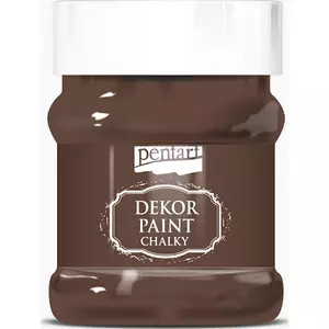 Dekor krétafesték 100ml gesztenyebarna