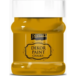 Dekor krétafesték 100ml mustársárga