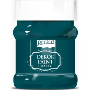 Dekor krétafesték 100ml smaragdzöld