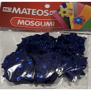 Dekorgumi MATEOS - Harang Glitteres dekor gumilap. Kék és árnyalatai - Karácsonyi dekor.