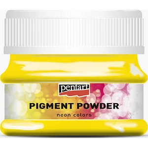 DEKOR Pigmentpor Pentart neon sárga 6 g