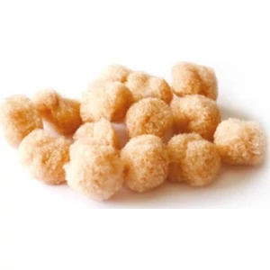 Dekor pompon 30mm bézs 30db/cs