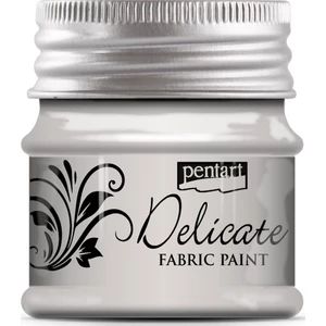 Dekor Textilfesték Delicate 50 Pentart ezüst