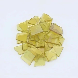 DEKOR Üvegmozaik cca. 1 x 1cm átlátszó négyszög