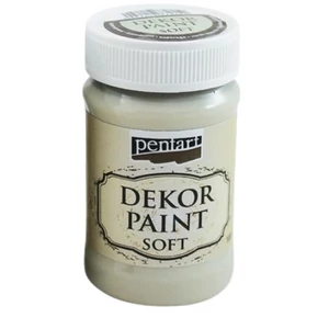 Dekorfesték lágy 100ml Pentart kekizöld