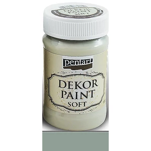 Dekorfesték lágy 100ml Pentart olajfazöld