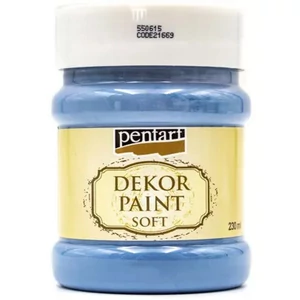 Dekorfesték lágy 230ml Pentart farmerkék