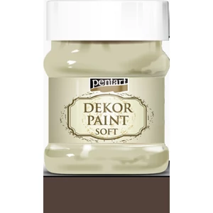 Dekorfesték lágy 500ml Pentart barna