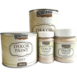 Dekorfesték lágy 500ml Pentart krémfehér 9081