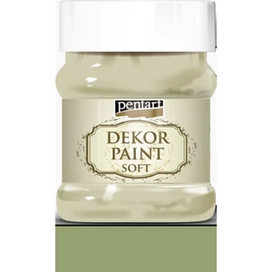Dekorfesték lágy 500ml Pentart olíva