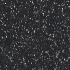 Dekorgumi - glitteres fekete 20x30 cm