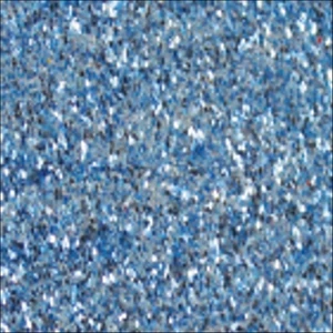 Dekorgumi - glitteres kék 20x30 cm