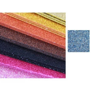 Dekorgumi glitteres öntapadós Glitteres kék, 20x30cm
