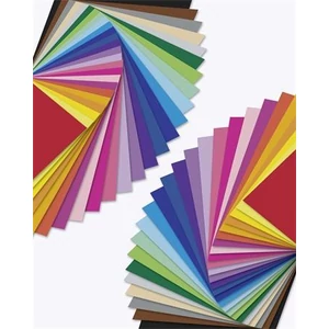 Dekorkarton 23x33 cm 130/300 g 25x2 lap FOLIA vegyes színek FOLIA vegyes színek