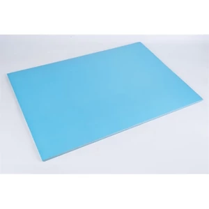 Dekorkarton kétoldalas 48x68cm, világoskék 300g fényes/matt felület