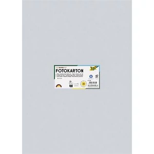 Dekorkarton 2 oldalas 50x70cm 300 g 10lap FOLIA halvány szürke