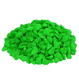 Dekorkavics festett homok 8-12mm 300gr halványzöld színű