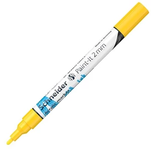 Dekormarker 2mm Schneider akril, Paint-It 310, sárga TSC310S