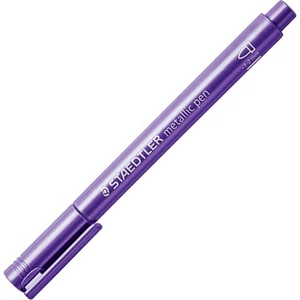 Dekormarker Staedtler 1-2 mm, kúpos, 8323, metál lila