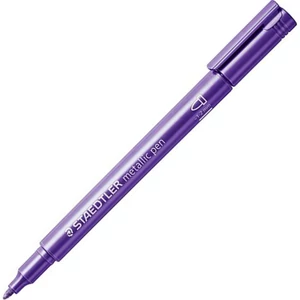 Dekormarker Staedtler 1-2 mm, kúpos, 8323, metál lila