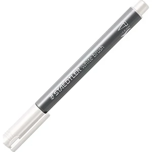 Dekormarker Staedtler fehér Design Journey Metallic Brush TS83210