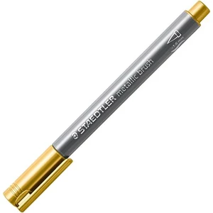 Dekormarker Staedtler arany Design Journey Metallic Brush TS832111