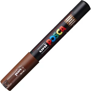 Decormarker UNI-BALL Posca 0,7-1mm vízbázisu akril marker barna Írószerek UNI Posca PC-1M
