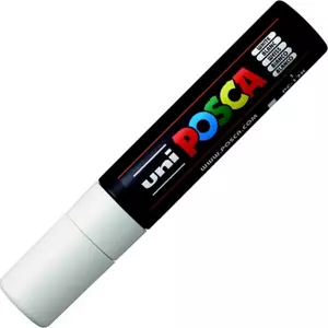 Decormarker UNI-BALL Posca 10-15mm vízbázisu fehér Írószerek UNI-BALL 364166000