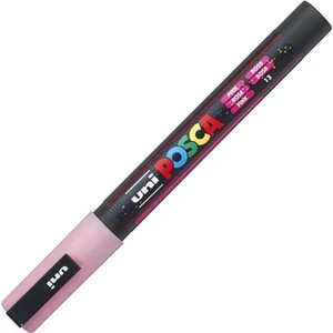 Dekormarker Uni 0,9-1,3 mm, Posca PC-3ML, fényes rózsaszín