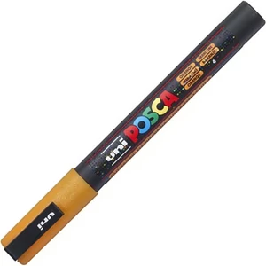 Dekormarker Uni 0,9-1,3 mm, Posca PC-3ML, fényes narancs