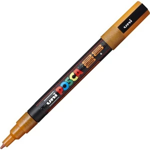 Dekormarker Uni 0,9-1,3 mm, Posca PC-3ML, fényes narancs