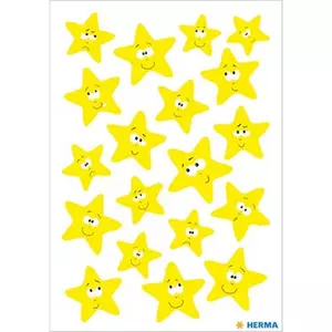 Dekormatrica Herma világító sárga csillagok Kreatív termékek