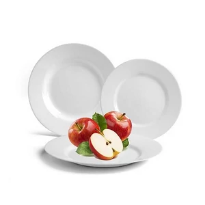 Desszertes tányér fehér 19cm 24db-os szett, GastroLine