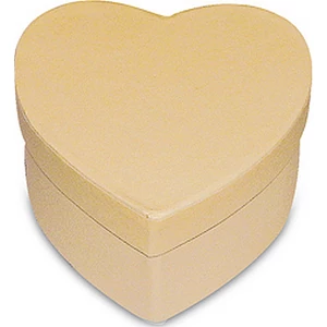 Doboz natúr karton szív alakú Penta 10,5x9,5x5cm KC32