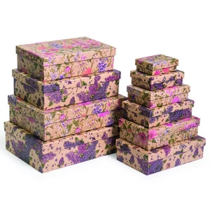 Díszdoboz papír téglalap 24' S10/2 10,5 x 7,6 x 3,2 cm Az ár egy darabra vonatkozik!