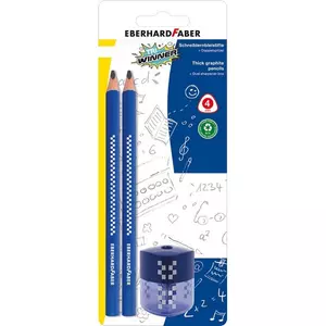 Eberhard-Faber grafitceruza 24 szett 2db-os + hegyező TRI WINNER B BL.