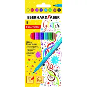 Eberhard Faber filckészlet 8db csillámos készlet E551008