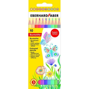 Eberhard Faber színes ceruza 10db pasztell készlet E514810