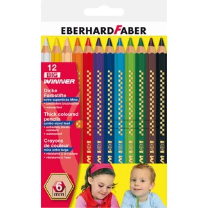 Eberhard Faber Színes ceruza 12db Big Winner E518712