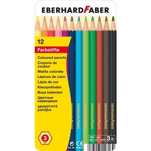 Eberhard Faber Színes ceruza 12db fémdobozos. E514813