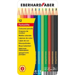 Eberhard Faber Színes ceruza 12db fémdobozos. E514813