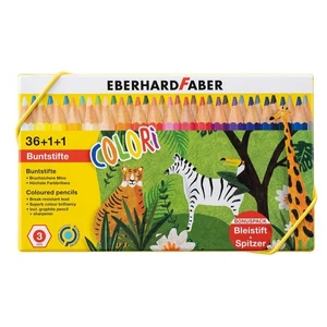 Eberhard Faber Színes ceruza 36db-os+grafitceruza+hegyező COLORI