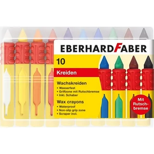 Eberhard Faber zsírkréta 10db stift müa.dobozban E521009