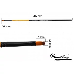 Ecset Munkácsy 10-es macskanyelv, szintetikus Művészeti kellék !