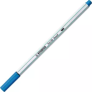 Ecsetiron kék Stabilo Pen 68' Brush Írószerek STABILO 568/41