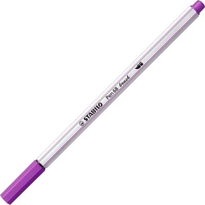 Ecsetiron lila Stabilo Pen 68' Brush Írószerek STABILO 568/58