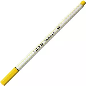 Ecsetiron sárga Stabilo Pen 68' Brush Írószerek STABILO 568/44