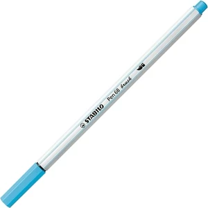 Ecsetiron világoskék Stabilo Pen 68' Brush Írószerek STABILO 568/33